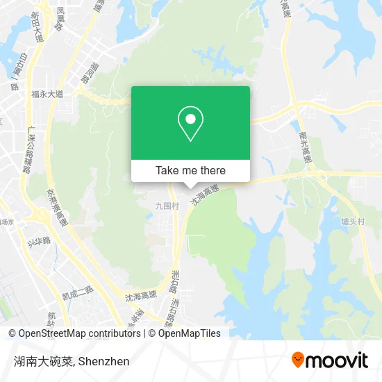 湖南大碗菜 map