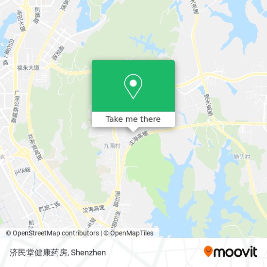 济民堂健康药房 map