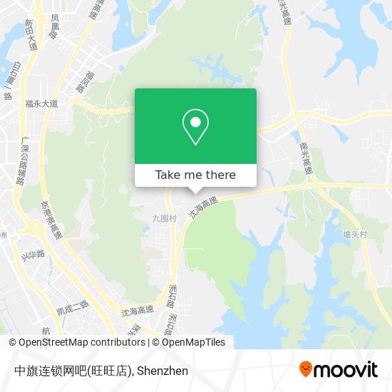 中旗连锁网吧(旺旺店) map