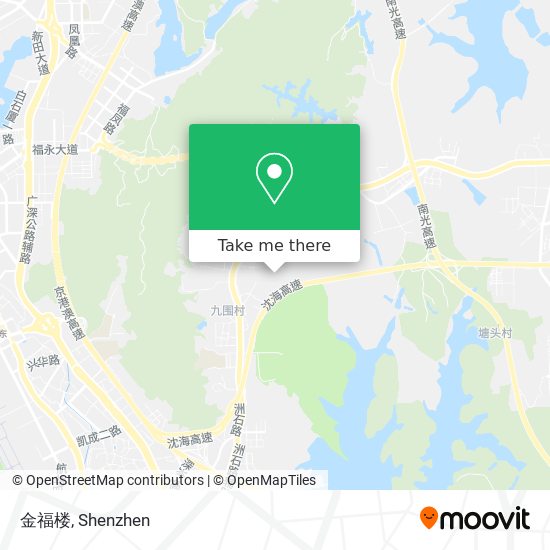 金福楼 map