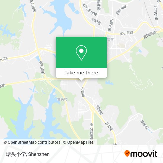 塘头小学 map