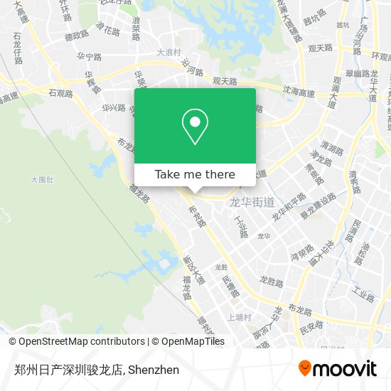 郑州日产深圳骏龙店 map
