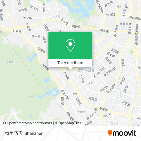 益生药店 map