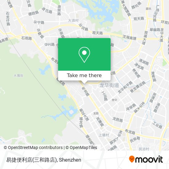 易捷便利店(三和路店) map