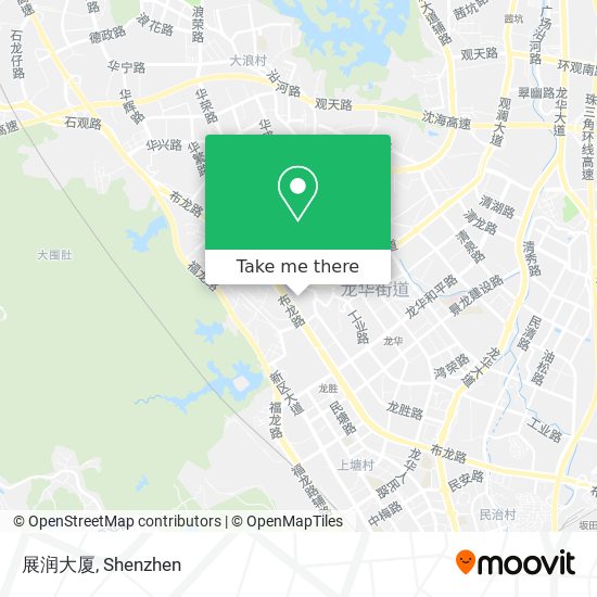 展润大厦 map