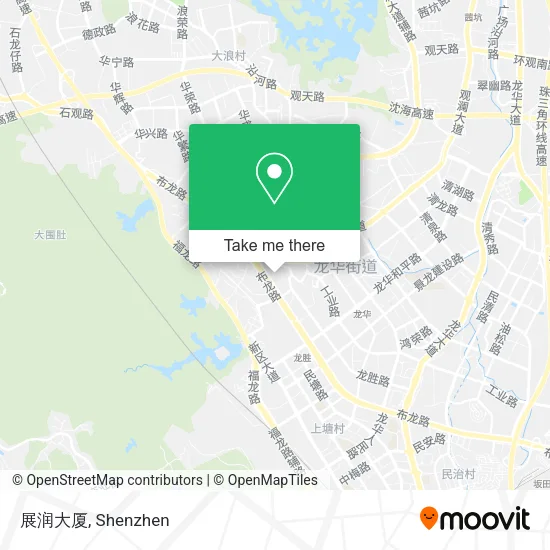 展润大厦 map