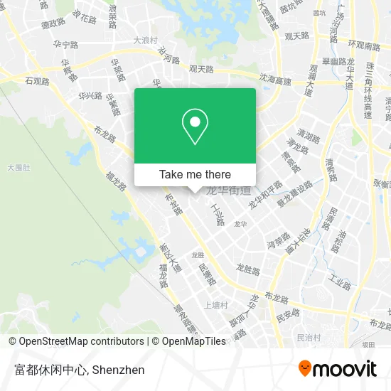 富都休闲中心 map