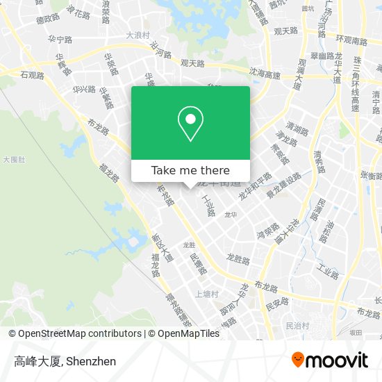 高峰大厦 map