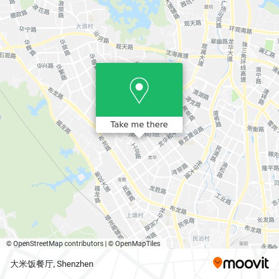 大米饭餐厅 map