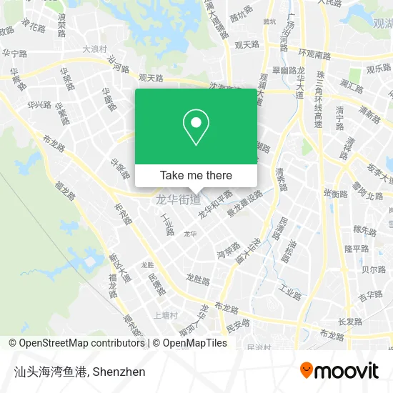 汕头海湾鱼港 map