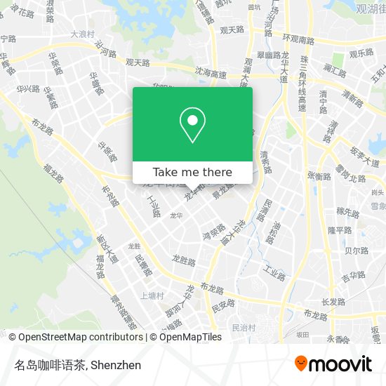 名岛咖啡语茶 map