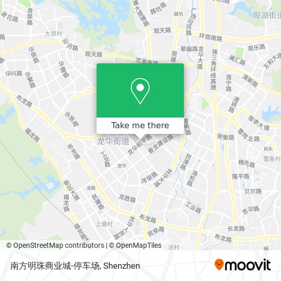 南方明珠商业城-停车场 map