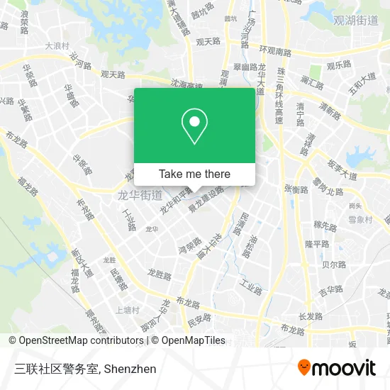 三联社区警务室 map