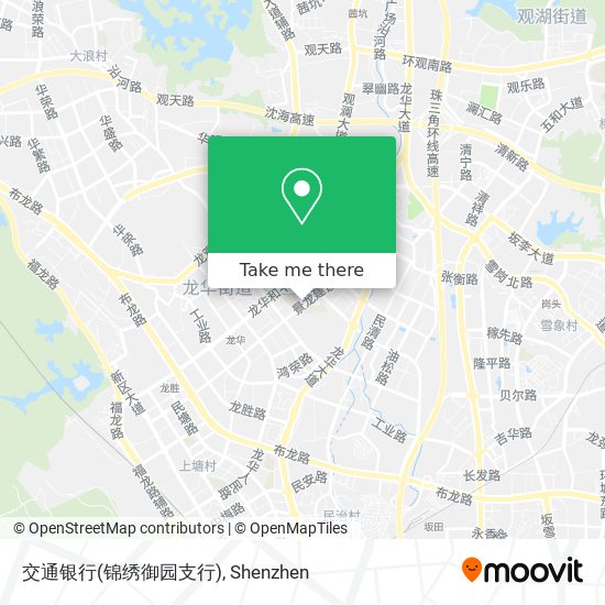 交通银行(锦绣御园支行) map