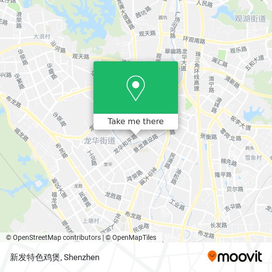 新发特色鸡煲 map