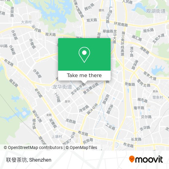 联發茶坊 map