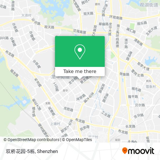 双桥花园-5栋 map