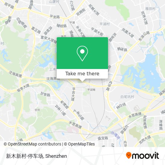 新木新村-停车场 map