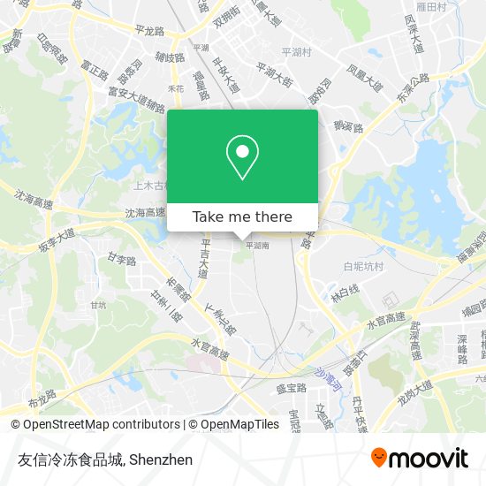 友信冷冻食品城 map