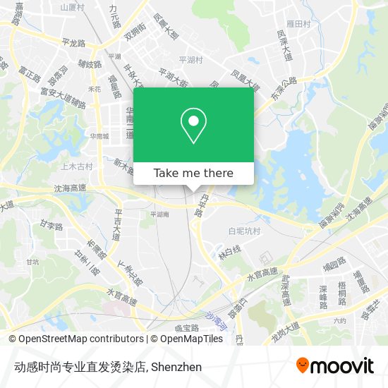 动感时尚专业直发烫染店 map