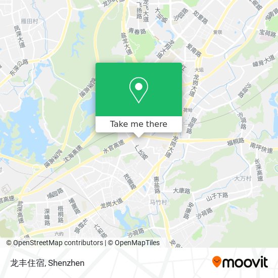 龙丰住宿 map