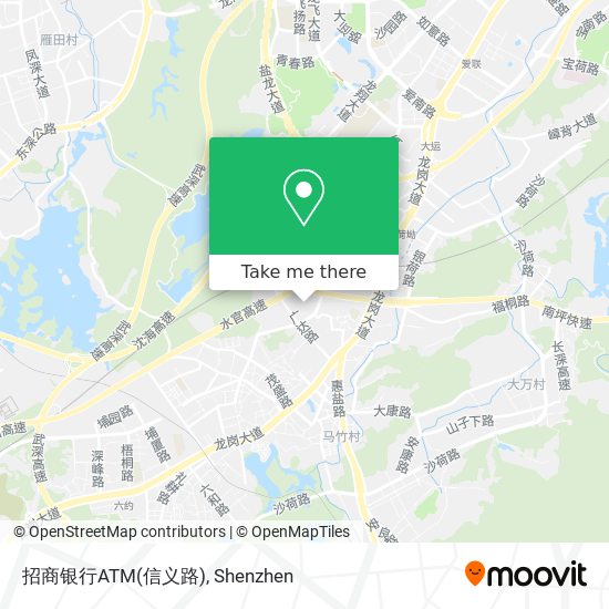 招商银行ATM(信义路) map