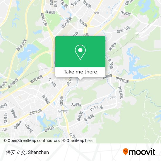 保安立交 map