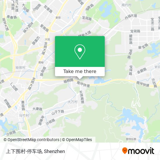 上下围村-停车场 map