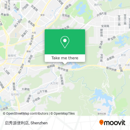 启秀源便利店 map