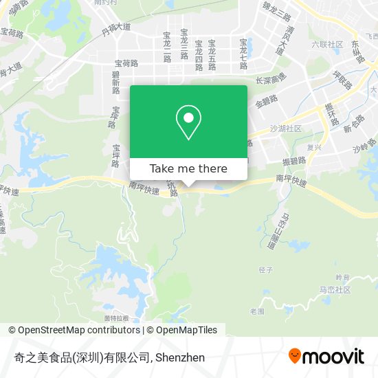 奇之美食品(深圳)有限公司 map