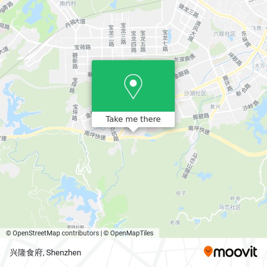 兴隆食府 map