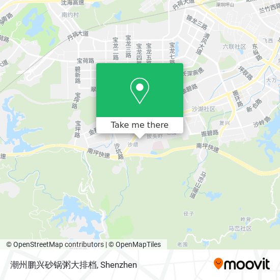 潮州鹏兴砂锅粥大排档 map