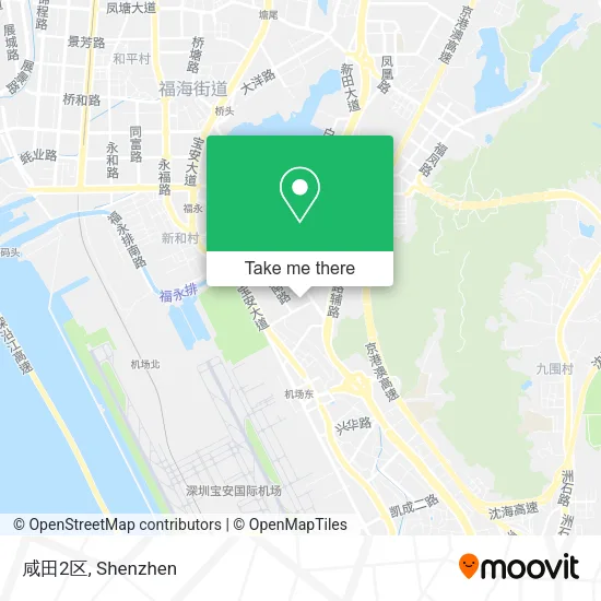咸田2区 map