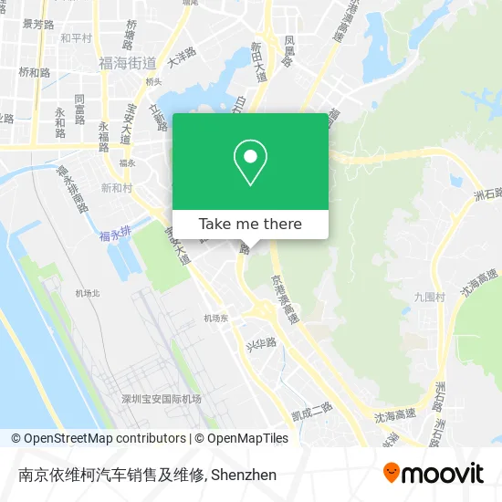 南京依维柯汽车销售及维修 map