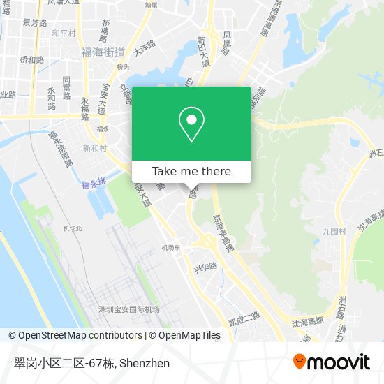 翠岗小区二区-67栋 map