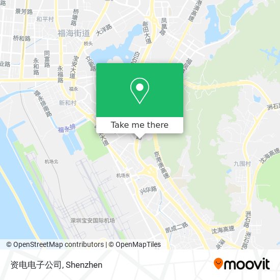 资电电子公司 map