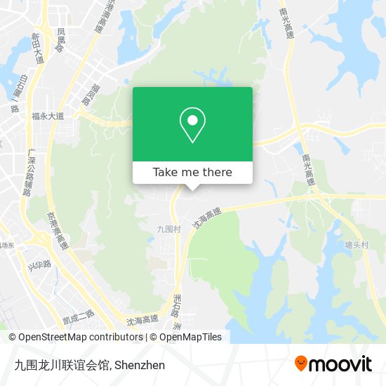 九围龙川联谊会馆 map