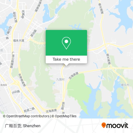 广顺百货 map