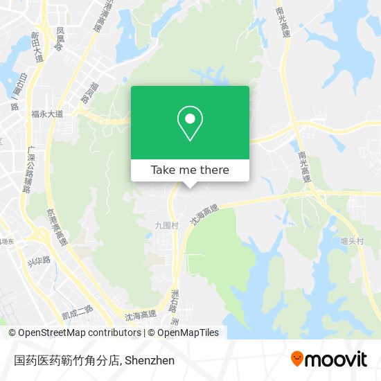 国药医药簕竹角分店 map