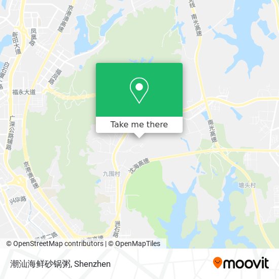 潮汕海鲜砂锅粥 map