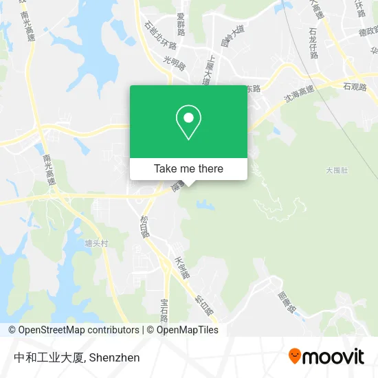 中和工业大厦 map