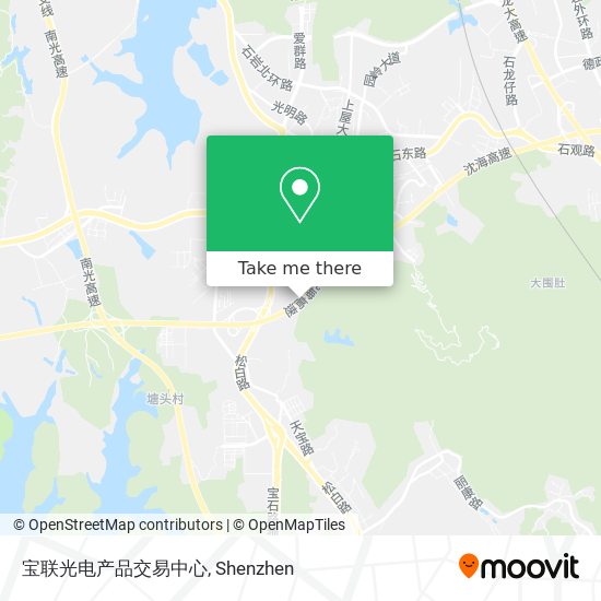 宝联光电产品交易中心 map