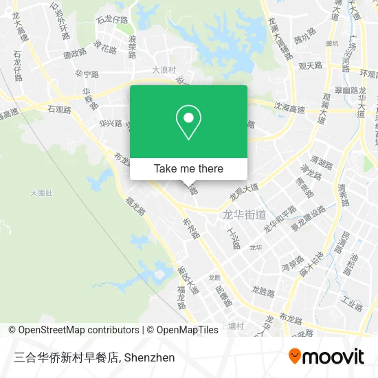 三合华侨新村早餐店 map