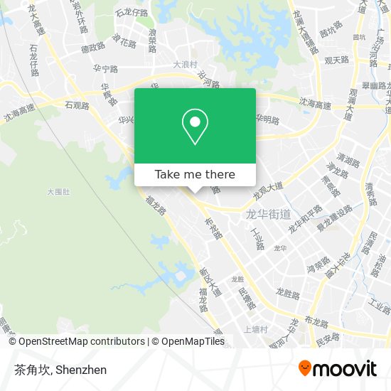 茶角坎 map