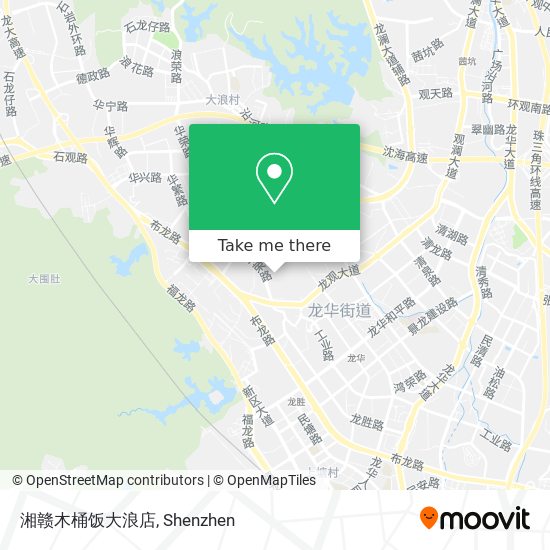 湘赣木桶饭大浪店 map