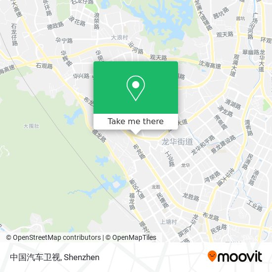 中国汽车卫视 map