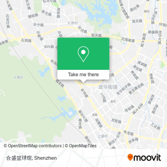 合盛篮球馆 map