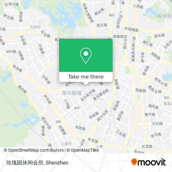 玫瑰园休闲会所 map