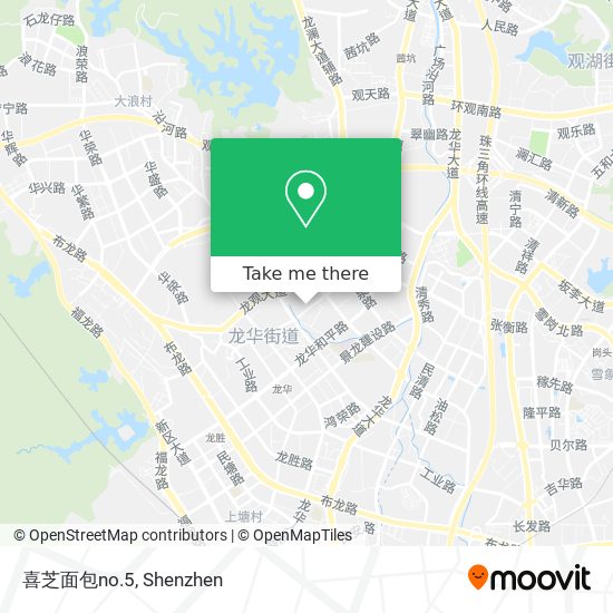 喜芝面包no.5 map