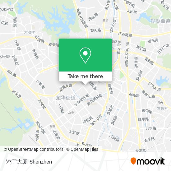 鸿宇大厦 map